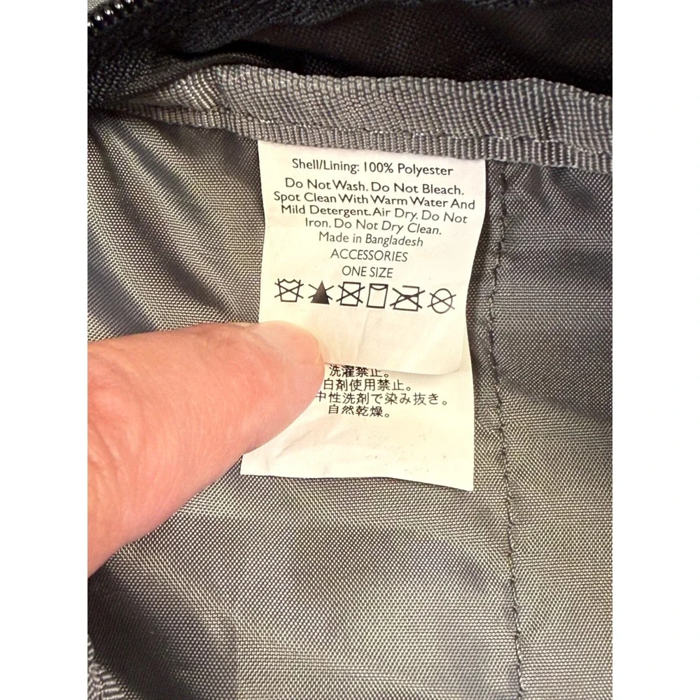 Eddie Bauer Stowaway 20L Backpack Black Packable Lightweight Travel Daypack Bag